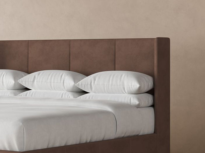 Kodiak Leather Bed in Espresso#color_espresso