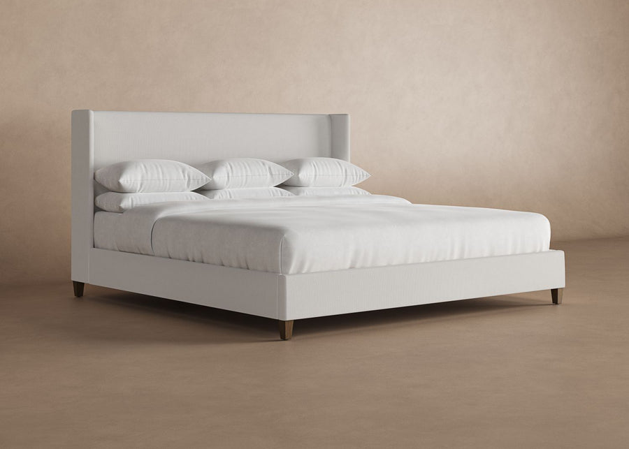 Angled Kodiak Bed Frame in Snow#color_snow