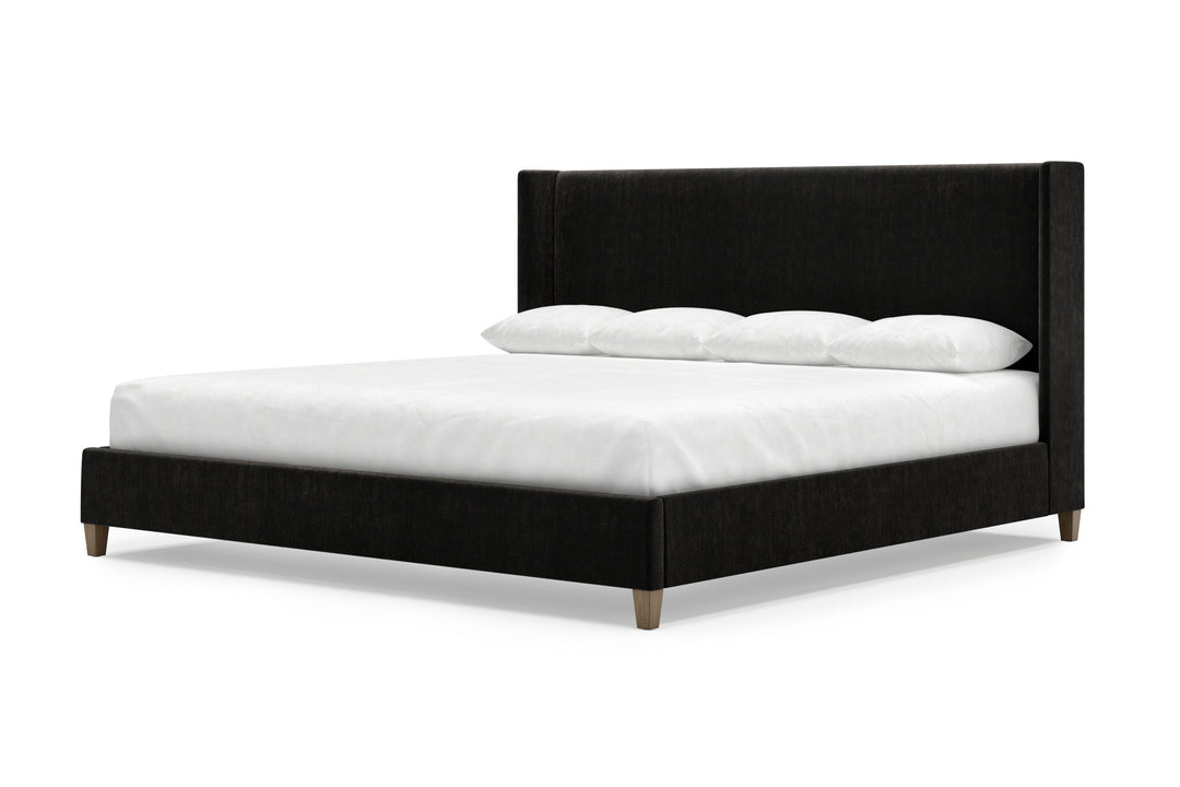 Angled Kodiak Bed Frame in Ebony#color_ebony