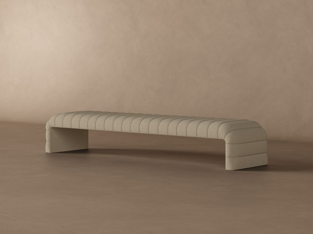 Louis Channel Bench in Buff#color_buff