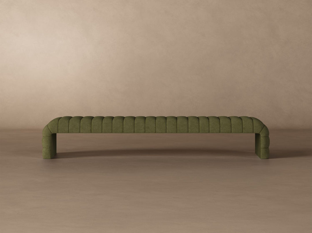 Louis Channel Bench in Moss#color_moss