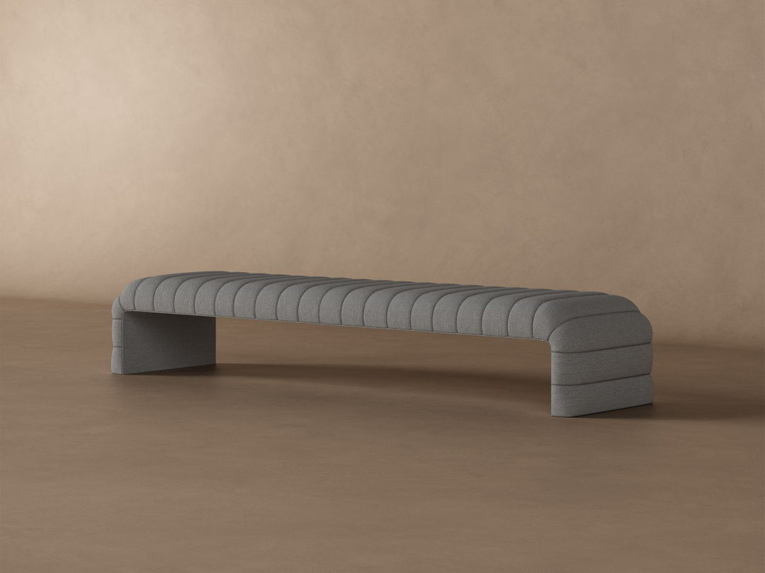 Louis Channel Bench in Slate#color_slate