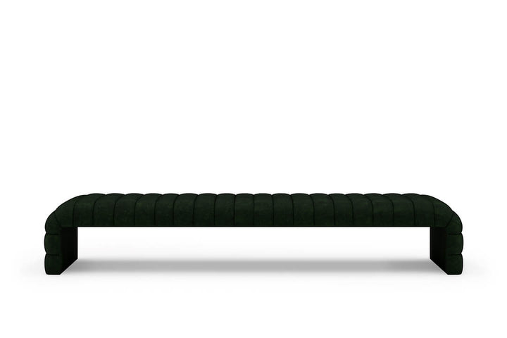 Louis Channel Bench in Emerald#color_emerald