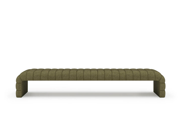 Louis Channel Bench in Moss#color_moss