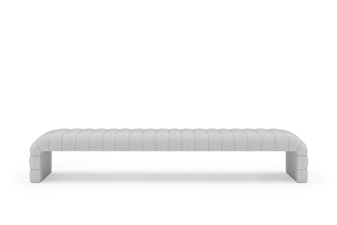 Louis Channel Bench in Dove#color_dove