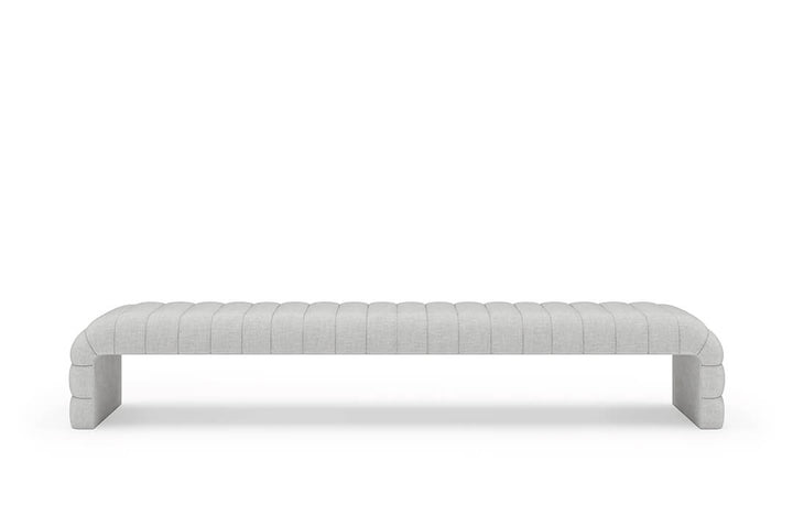 Louis Channel Bench in Dove#color_dove