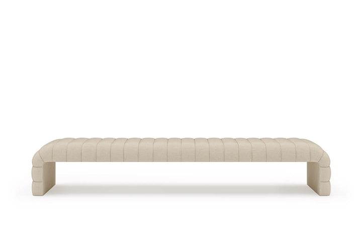 Louis Channel Bench in Flax#color_flax