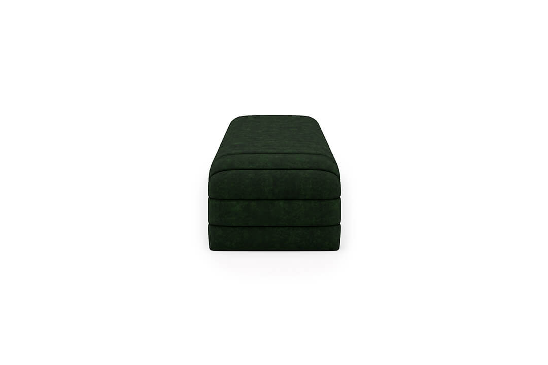 Louis Channel Bench in Emerald#color_emerald