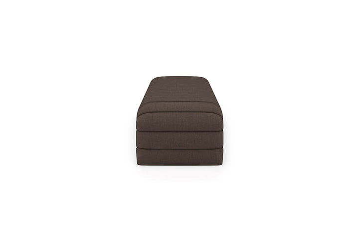 Louis Channel Bench in Bark#color_bark