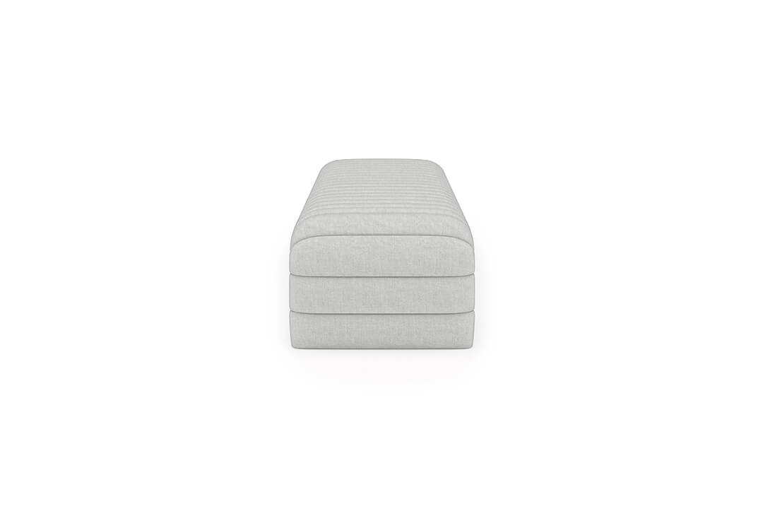 Louis Channel Bench in Dove#color_dove
