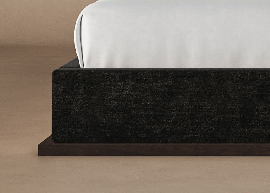 Angled Marlow Bed Frame in ebony#color_onyx-chestnut