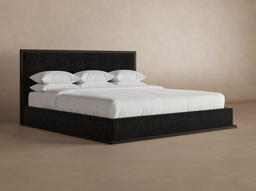 Angled Marlow Bed Frame in ebony#color_onyx-chestnut