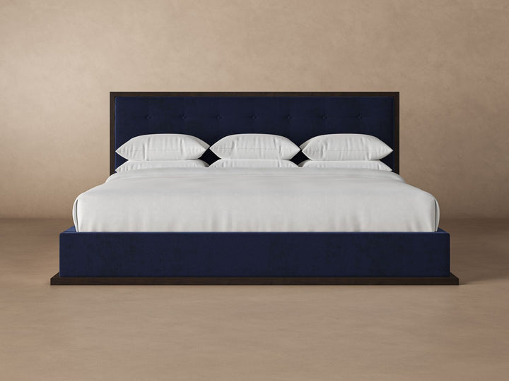 Angled Marlow Bed Frame in eclipse#color_eclipse-chestnut