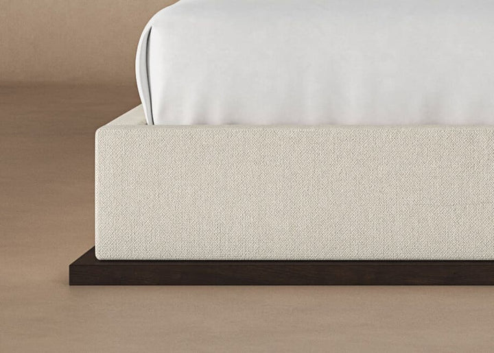 Marlow Bed Frame in Flax#color_flax-chestnut