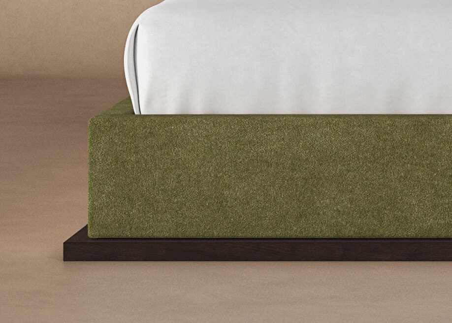 Marlow Bed Frame in Moss#color_moss-chestnut