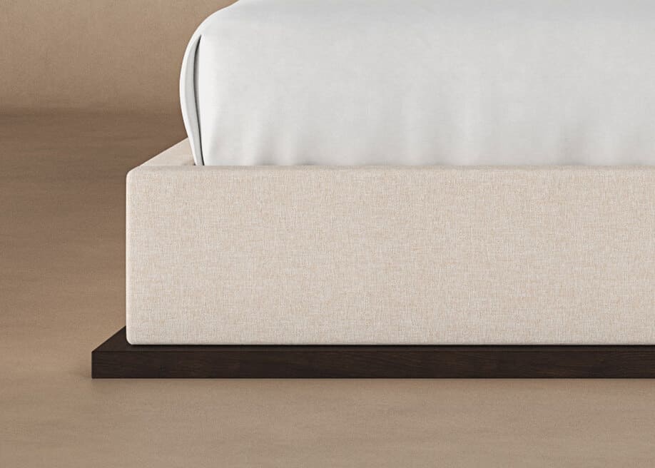 Marlow Bed Frame in Oatmeal#color_oatmeal-chestnut