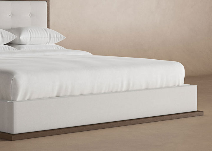 Marlow Bed Frame in Snow#color_snow-walnut