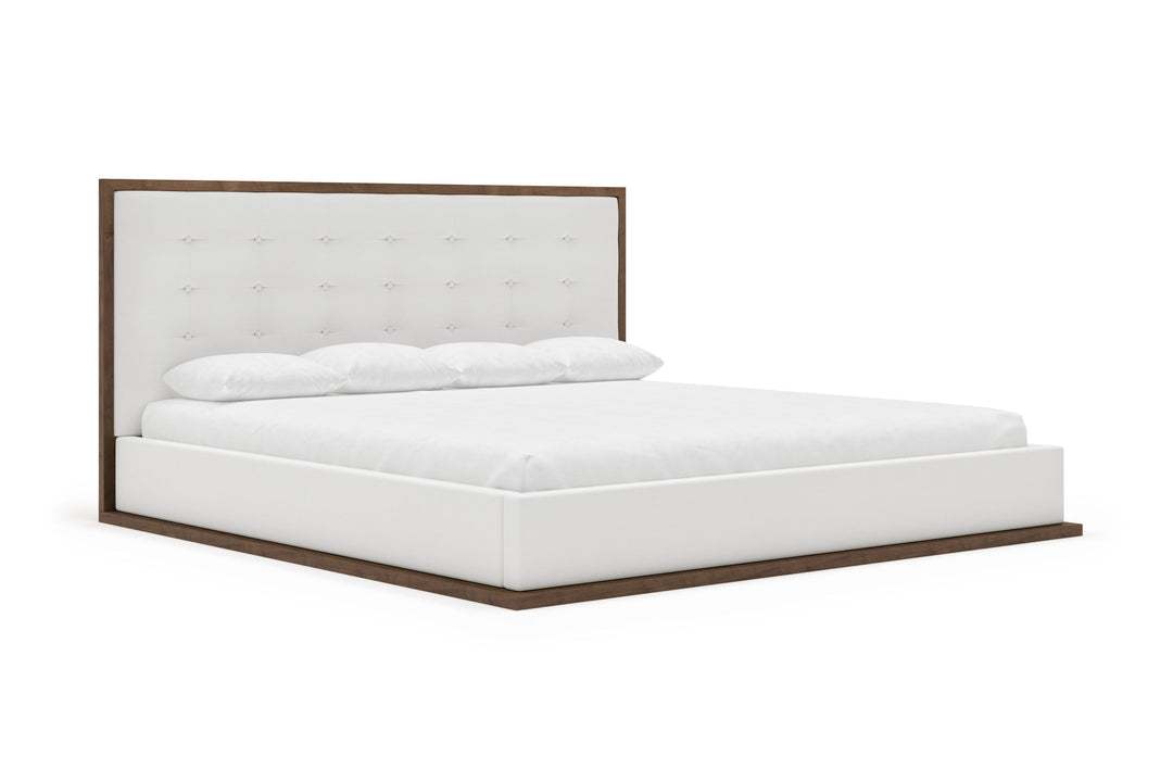 Angled Marlow Bed Frame in Snow#color_snow-walnut