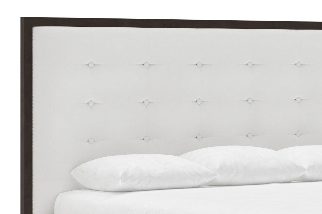 Marlow Headboard in Snow and Wenge#color_snow-wenge
