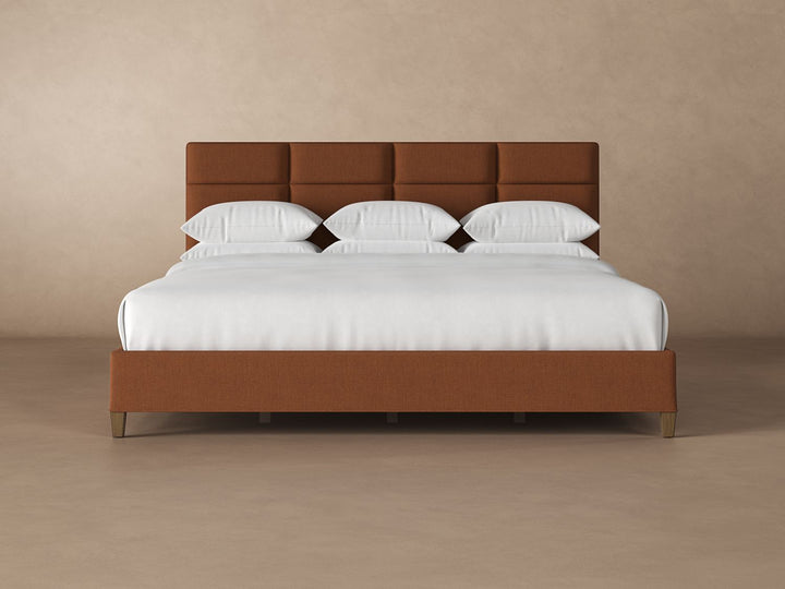 Marshall Bed Frame in Clay#color_clay