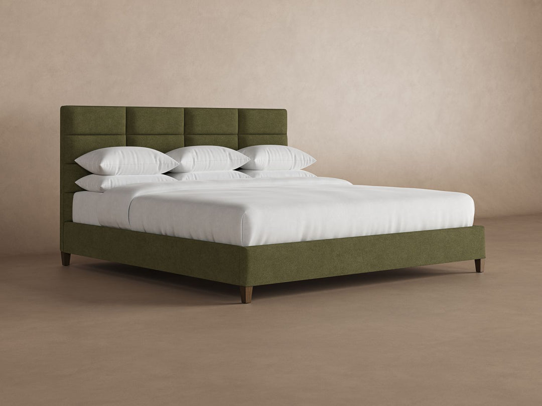 Marshall Bed Frame in Moss#color_moss