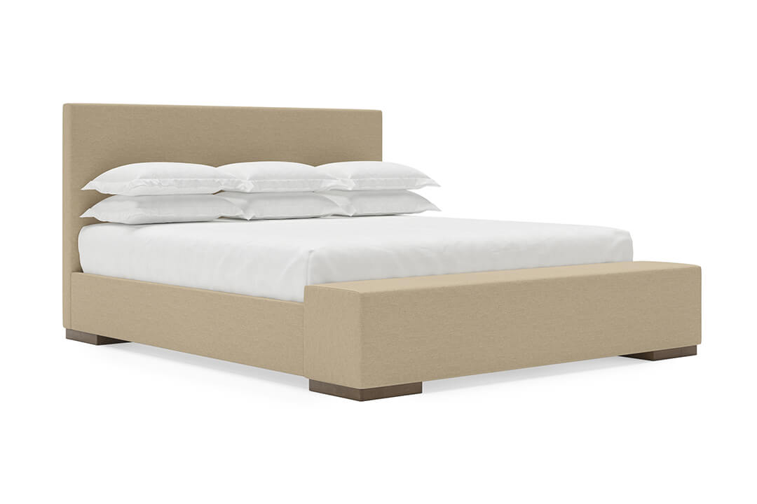 Haven Bed Frame in Buff#color_buff