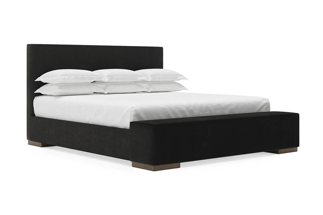 Haven Bed Frame in Ebony#color_ebony