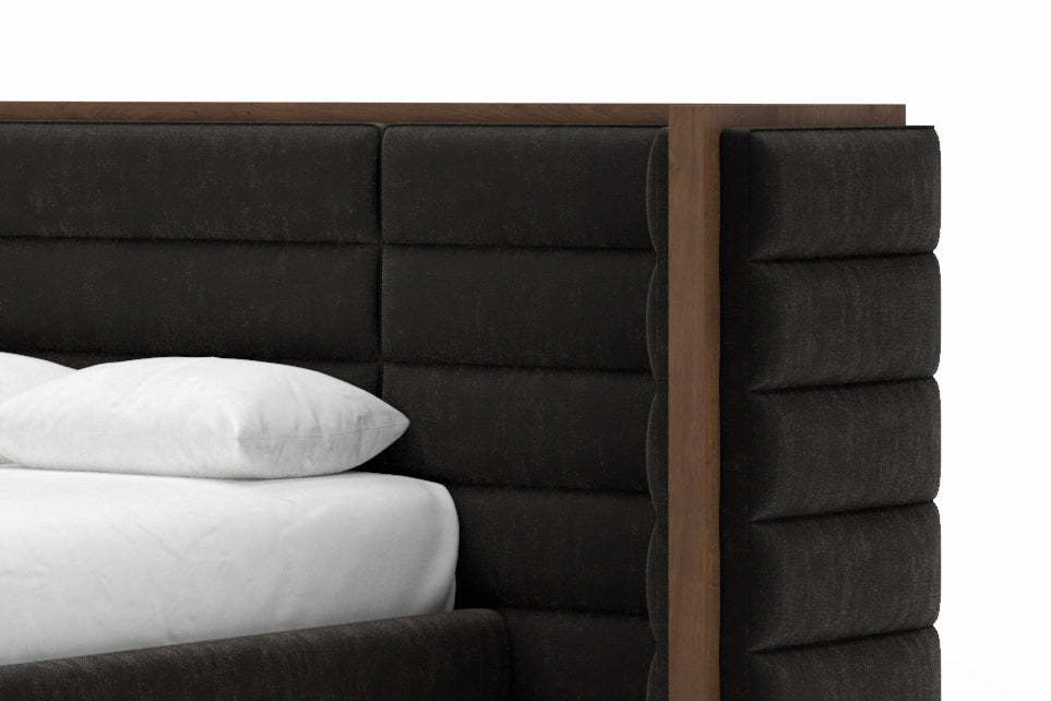 Harrison headboard in Ebony #color_ebony