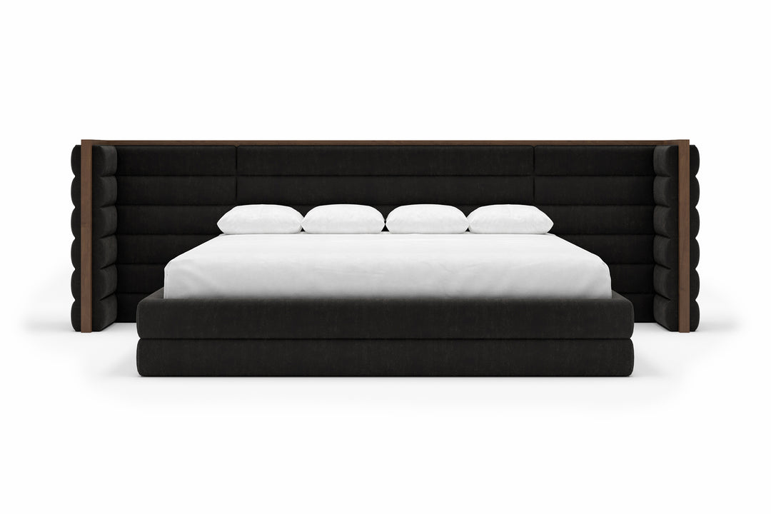 Ebony colored Phantom bedframe #color_ebony