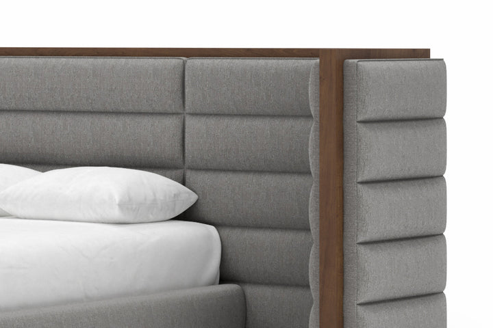 Harrison headboard in Slate #color_slate