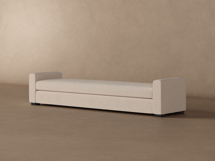 Paxton Bench in Oatmeal#color_oatmeal