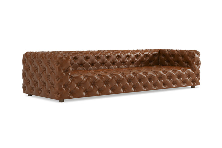 The Grand Chesterfield Sofa in Cognac #color_cognac