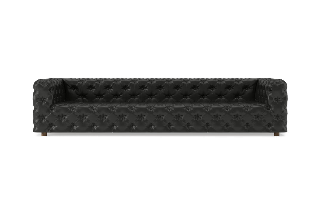 The Grand Chesterfield Sofa in Jet #color_jet