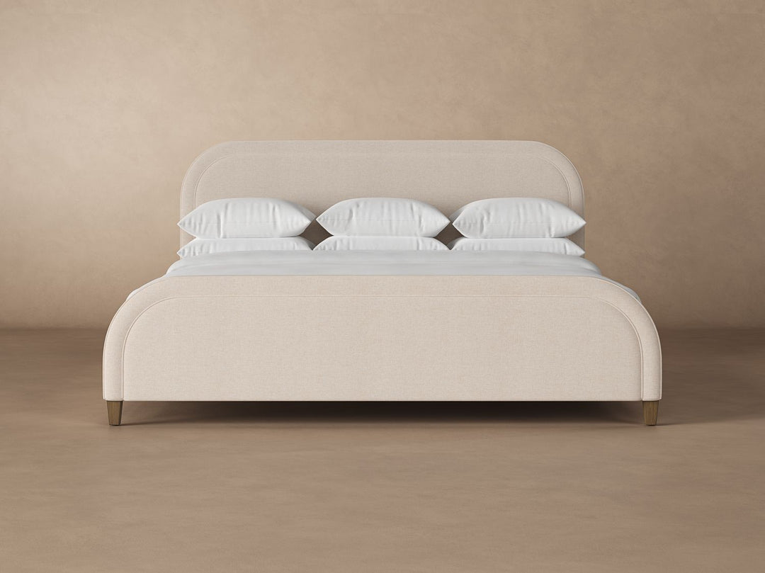 Vista Bed Frame in Oatmeal#color_oatmeal