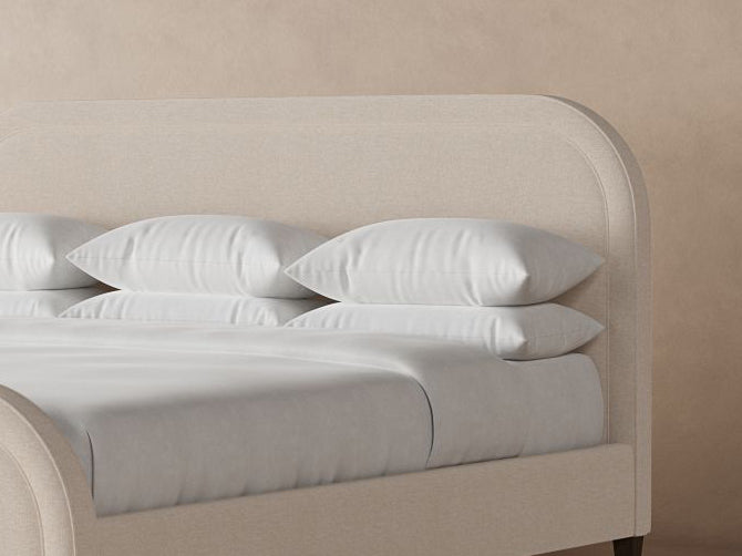 Vista Bed Frame in Oatmeal#color_oatmeal