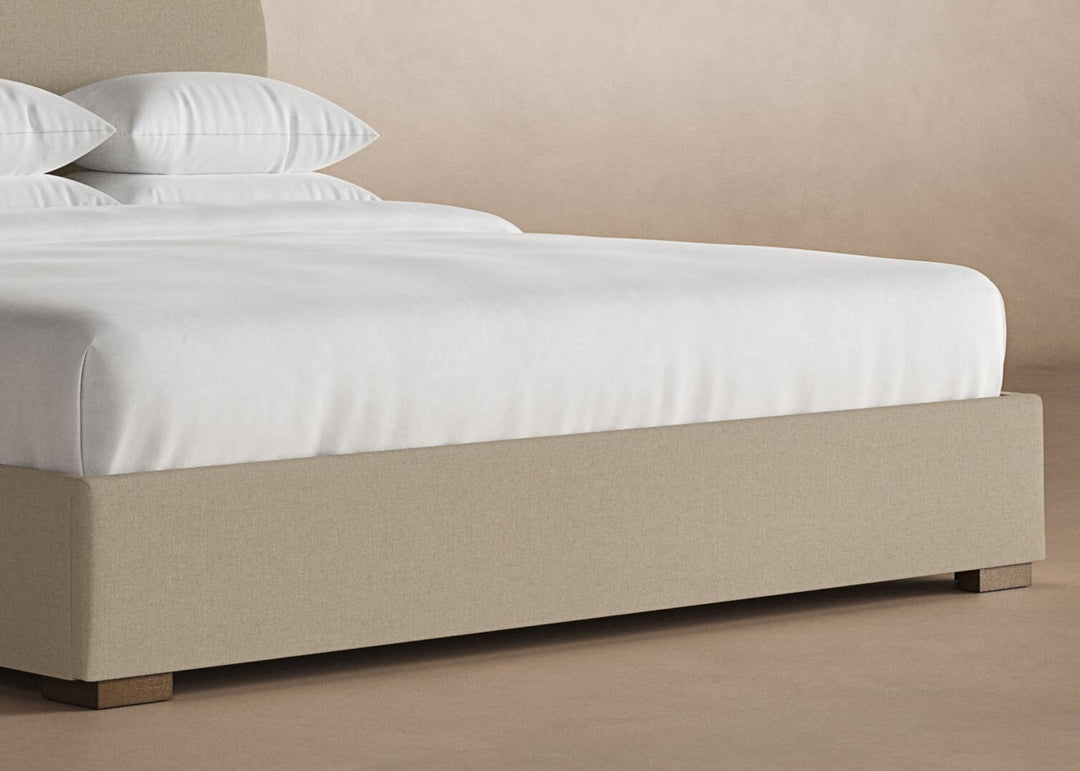 Wave Bed Frame in buff#color_buff