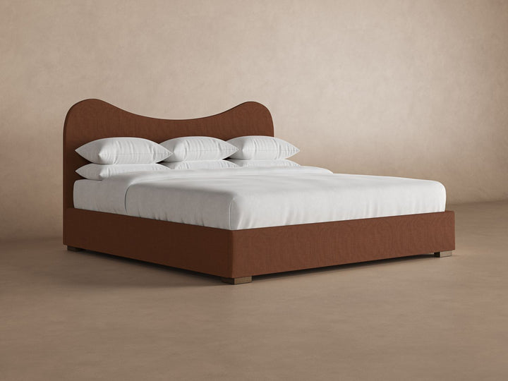 Celine Bed Frame in Clay#color_clay