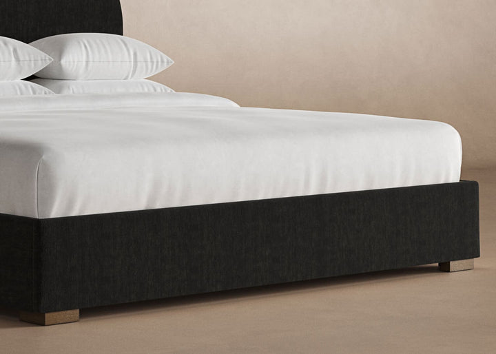 Celine Bed Frame in ebony#color_onyx