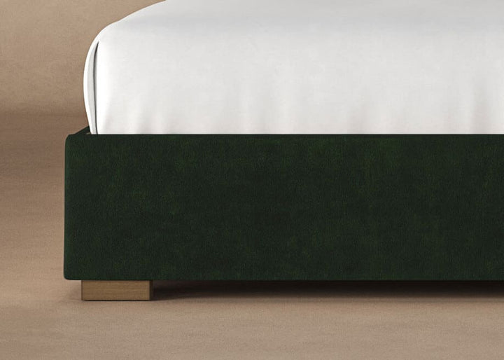 Wave Bed Frame in Emerald#color_emerald