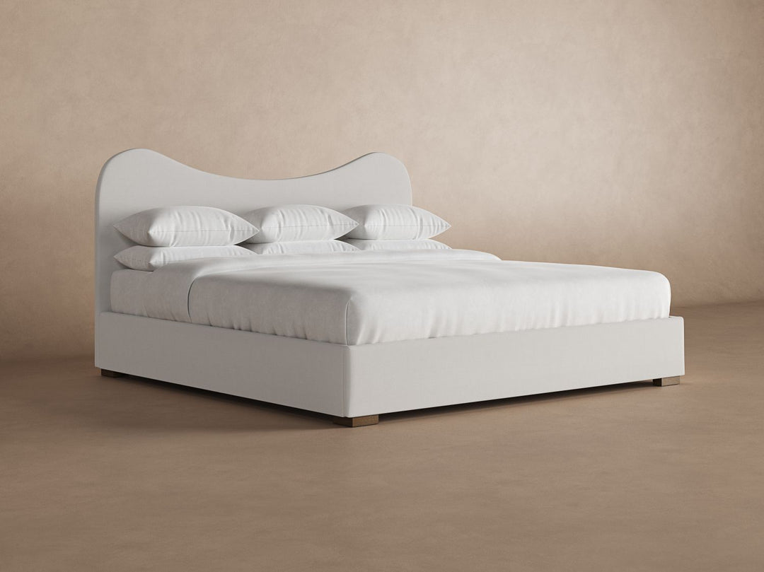Celine Bed Frame in snow #color_snow