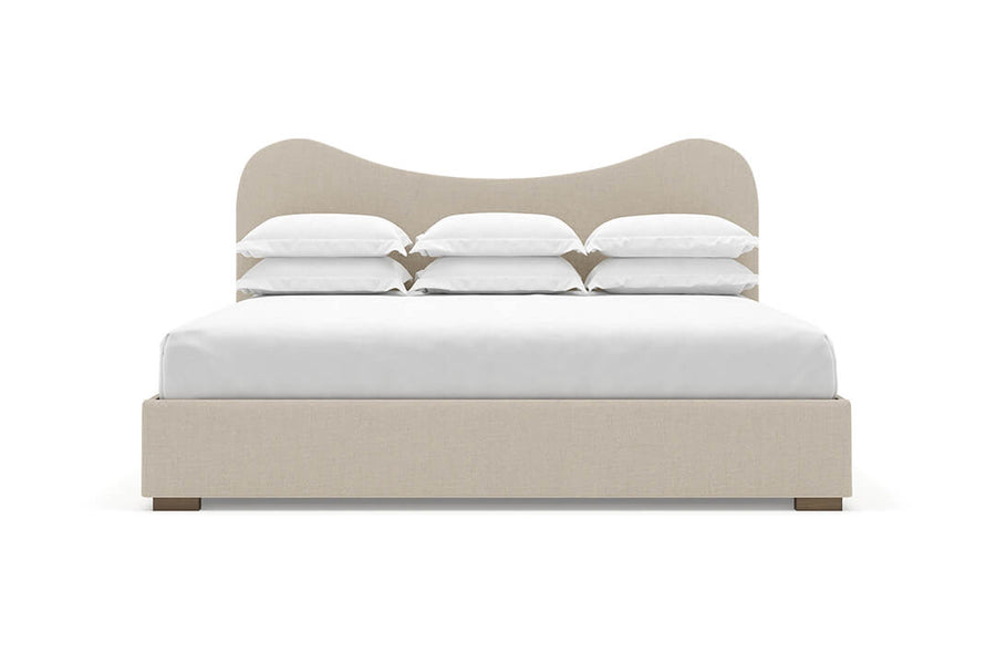 Celine Bed Frame in Flax#color_flax