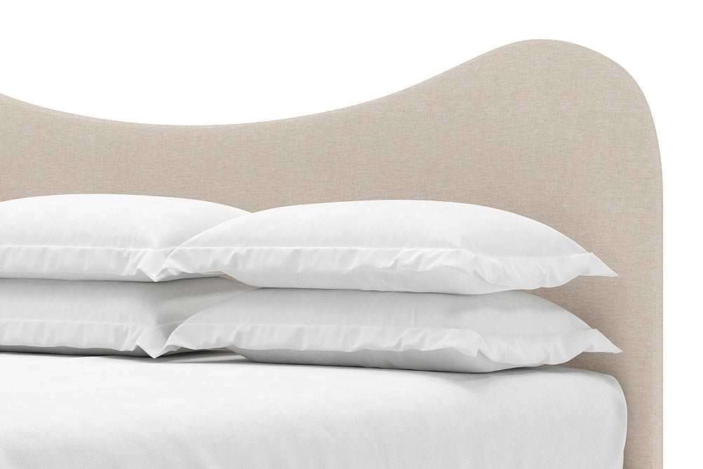 Celine Bed Frame in Oatmeal#color_oatmeal