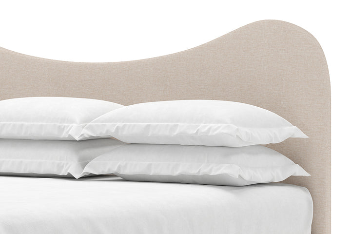Celine Bed Frame in Oatmeal#color_oatmeal