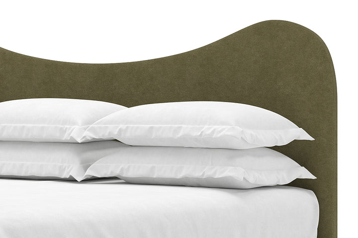 Celine Bed Frame in Moss#color_moss