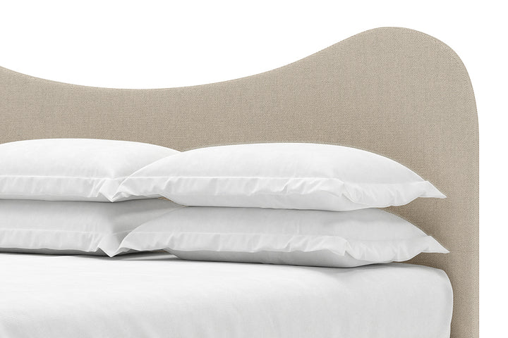 Celine Bed Frame in Flax#color_flax