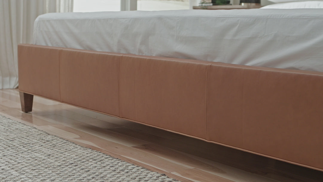 Zenith Bed Frame in Cognac#color_cognac